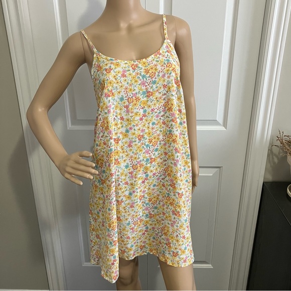 Wild Fable | Yellow Floral Lightweight Summer dress - Picture 1 of 8